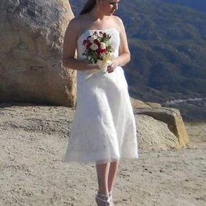 Ivory Teacup Wedding Dress